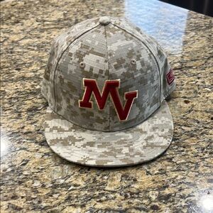 The Game Tan and Cream Cap